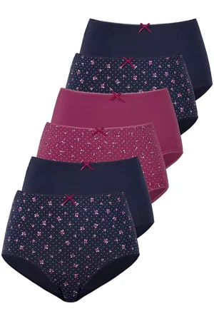 Petite Fleur Tailleslip van elastisch katoen (Set van 6)