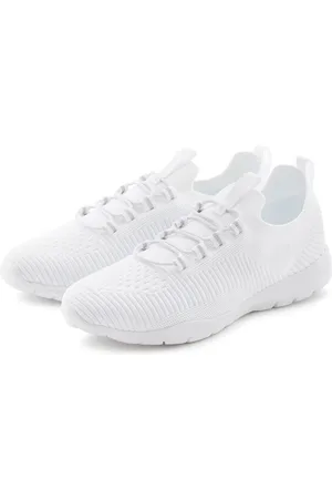 vivance collection Sneakers Slip-ins, vrijetijdsschoen, lage schoen superlicht van textiel VEGAN