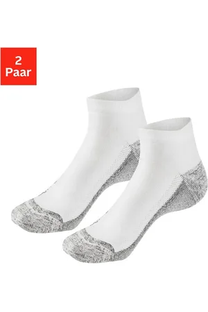 H.I.S Korte sokken gepolsterde golfsokken snel drogend (set, 2 paar)