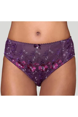 Nuance Slip met bloemborduursels