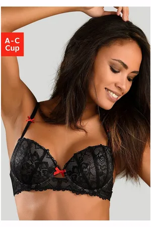Lascana Push-up-bh met beugel en verleidelijke cut-out aan de voorkant, sexy lingerie