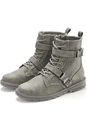 vivance collection Laarsjes Laarzen, Boots met modieuze siergespen vegan