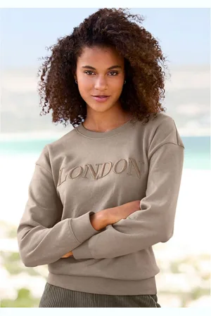 Bench Sweatshirt -Loungeshirt met london borduursel, loungewear