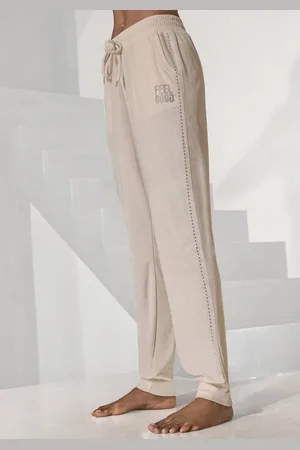 vivance collection Nickybroek -Loungebroek met glitterprint