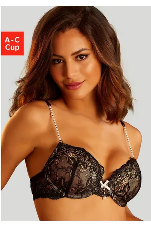 Lascana Push-up-bh met elegante kralendetails, sexy dessous