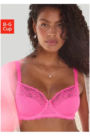 Lascana Beugel-bh met mooie kantentragers, sexy lingerie