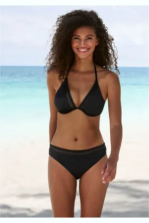 QS by s.Oliver Bikinitop met beugels Aiko met gehaakte look