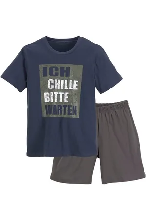 AUTHENTIC LE JOGGER Pyjama Pyjama van katoen (2-delig, 1 stuk)