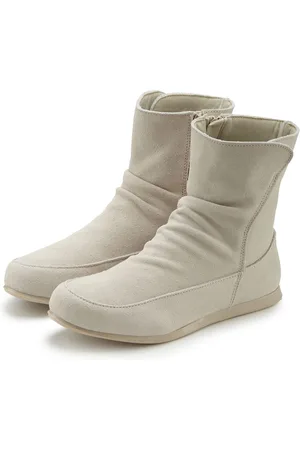 vivance collection Laarsjes Laarzen, Boots van hoogwaardig leer met rits