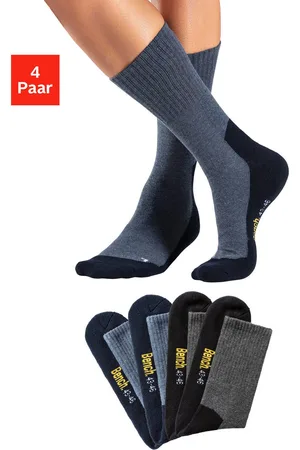 Bench Tennissokken met voetfrotté (set, 4 paar)