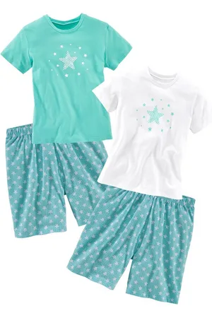 Petite Fleur Pyjama met leuke sterrenprint (4-delig, Set van 2)