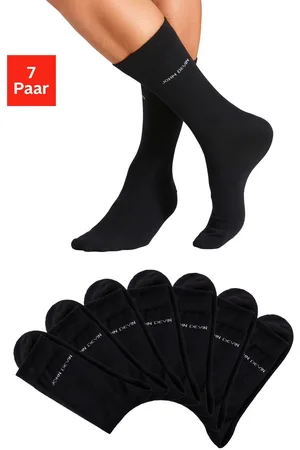 john devin Basic sokken voor elke dag (set, 7 paar)