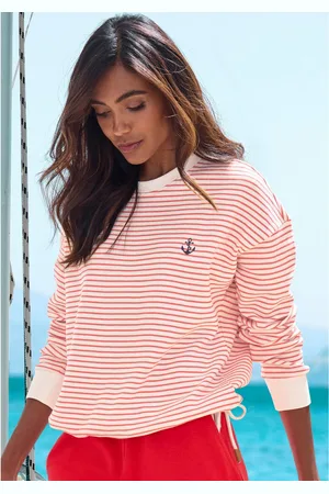H.I.S Sweatshirt met koord aan de zoom, loungewear