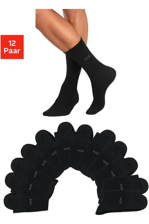 H.I.S Sokken zonder snijdende elastiek (set, 12 paar)