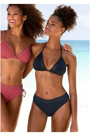QS by s.Oliver Triangel-bikinitop Aiko met gehaakte look