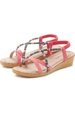 vivance collection Sandalen Zomerschoen met subtiele sierdetails, sandaal, zomerschoen vegan