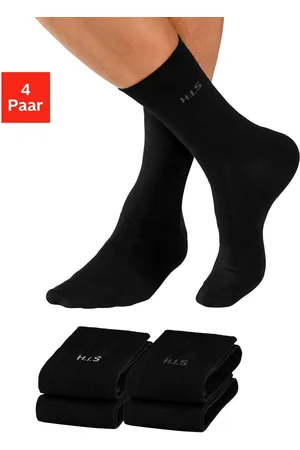 H.I.S Sokken met knelvrije boord (set, 4 paar)