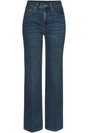 Lascana Wijde jeans met hoge taille en 5-pocketstijl, wide-leg jeans