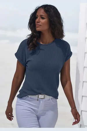 vivance collection Shirt met korte mouwen Van zachte piquékwaliteit