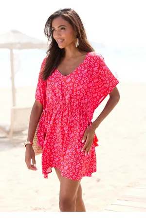 Buffalo Tuniek van viscose, blousejurk, strandmode