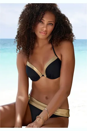 Lascana Bikinibroekje Elodie met trendy materiaalelement