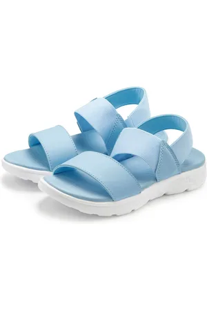 vivance collection Sandalen Zomerschoen Sandalette, zomerschoen met lichte zool & elastische banden VEGAN