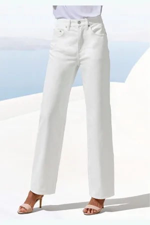 Lascana Wijde jeans met hoge taille en 5-pocketstijl, wide-leg jeans