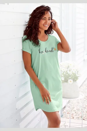 VIVANCE DREAMS Nachthemd met madeliefje-print