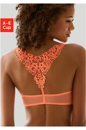 Lascana Push-up-bh met mooi geborduurd motief op de rug, sexy lingerie