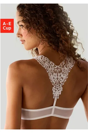 Lascana Push-up-bh met mooi geborduurd motief op de rug, sexy lingerie