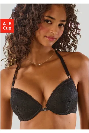 Lascana Push-up-bh met mooi geborduurd motief op de rug, sexy lingerie