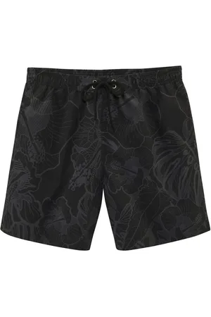 CHIEMSEE Zwemshort Gerald met tropisch patroon