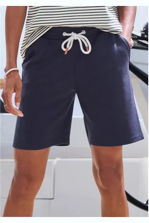 H.I.S Short met koord en borduursel, loungewear