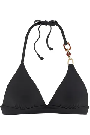 Lascana Triangel-bikinitop Yves met elegante sieraccessoires