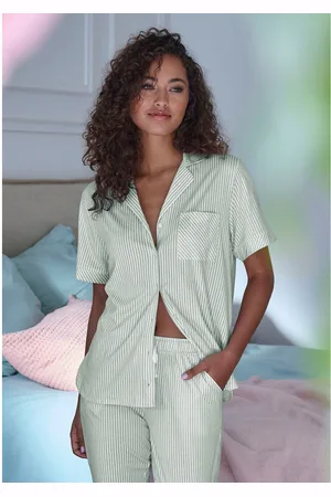 QS by s.Oliver Pyjama top met opgestikte borstzak