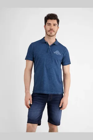 Lerros Poloshirt met borstprint