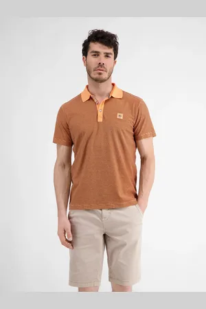 Lerros Gestreept poloshirt voor heren