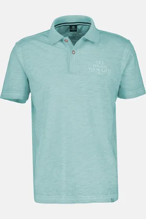 Lerros Poloshirt met borstprint