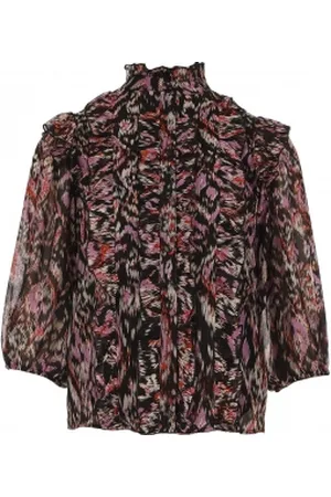 Notes Du Nord Blouse met print Fabiola