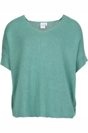 Knit-ted Katoenen trui Jewel