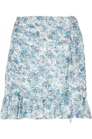 Suncoo Mini rok met lurex detail Fauve