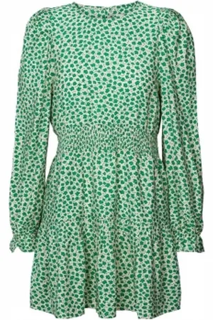 Lollys Laundry Jurk met gesmokte taille Parina