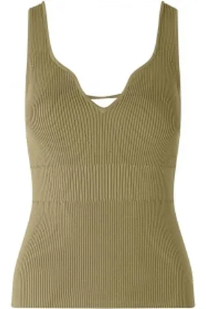 Notes Du Nord Tricot top Hollie khaki