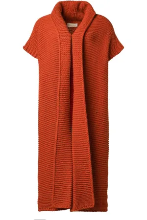 Stella Forest Lang gebreid vest Desiree