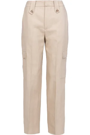 Twin-Set Linnen cargobroek Valentina