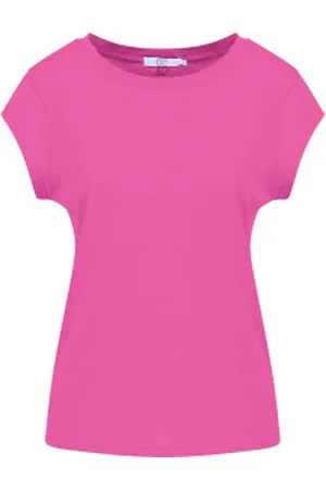 CC Heart T-shirt met ronde hals Classic berry