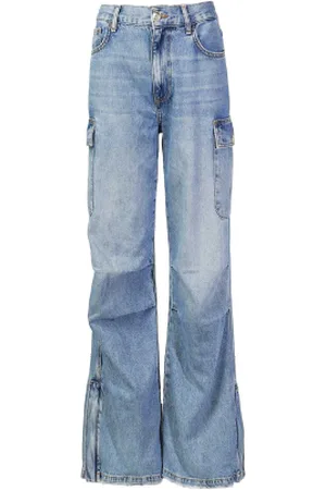 Liu Jo Straight leg cargo jeans Mo