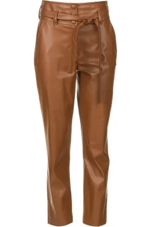 Liu Jo Faux leather paperbag broek Lia