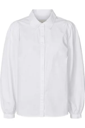 Lollys Laundry Blouse met pofmouwen Twilight