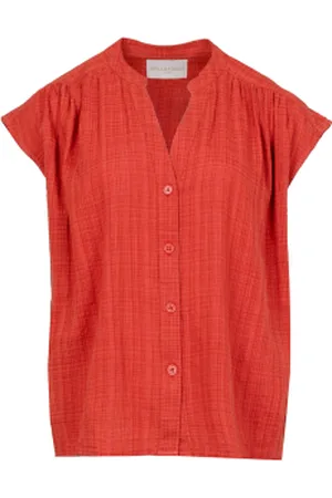 Stella Forest Mousseline mix blouse Ophelia roodmix blouse Ophelia